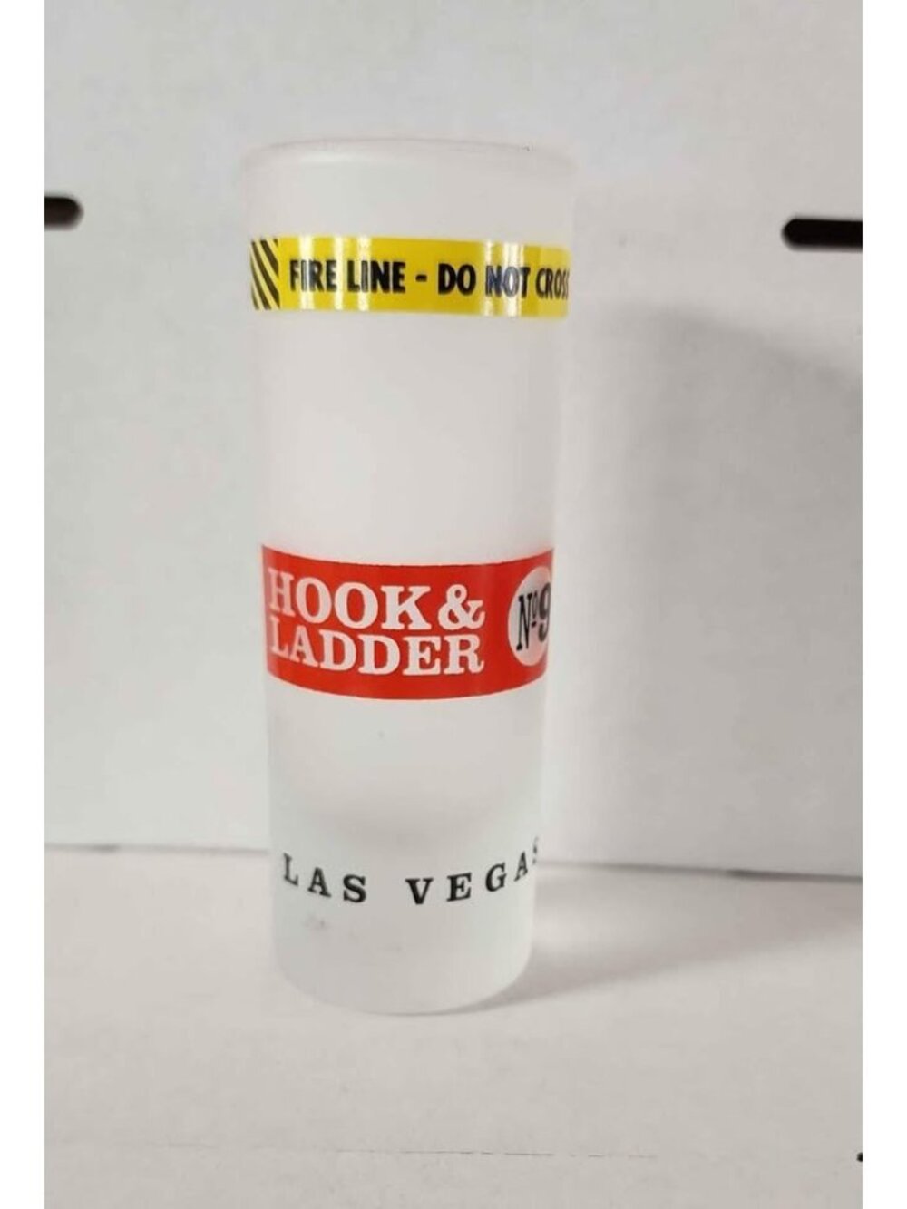 Hook & Ladder No. 9 Las Vegas Frosted Shot Glass  A7